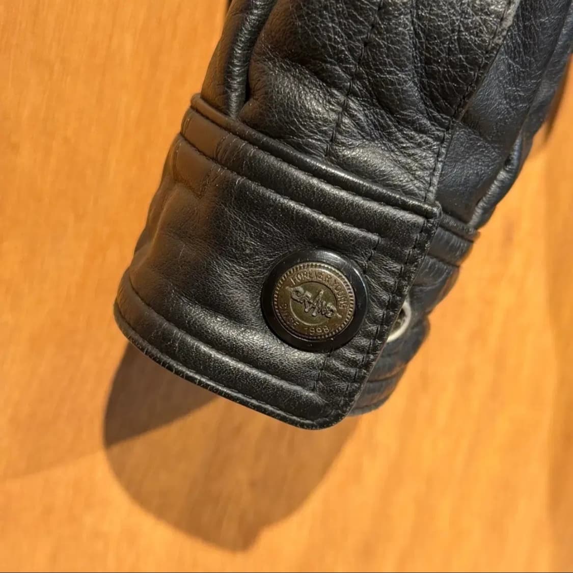 빈티지 헤비 카우레더 헌팅 자켓 L 소가죽 카코트 상품이미지5