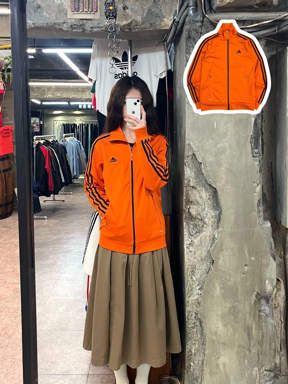 아디다스 져지 95 오렌지 #csz2632 상품이미지1