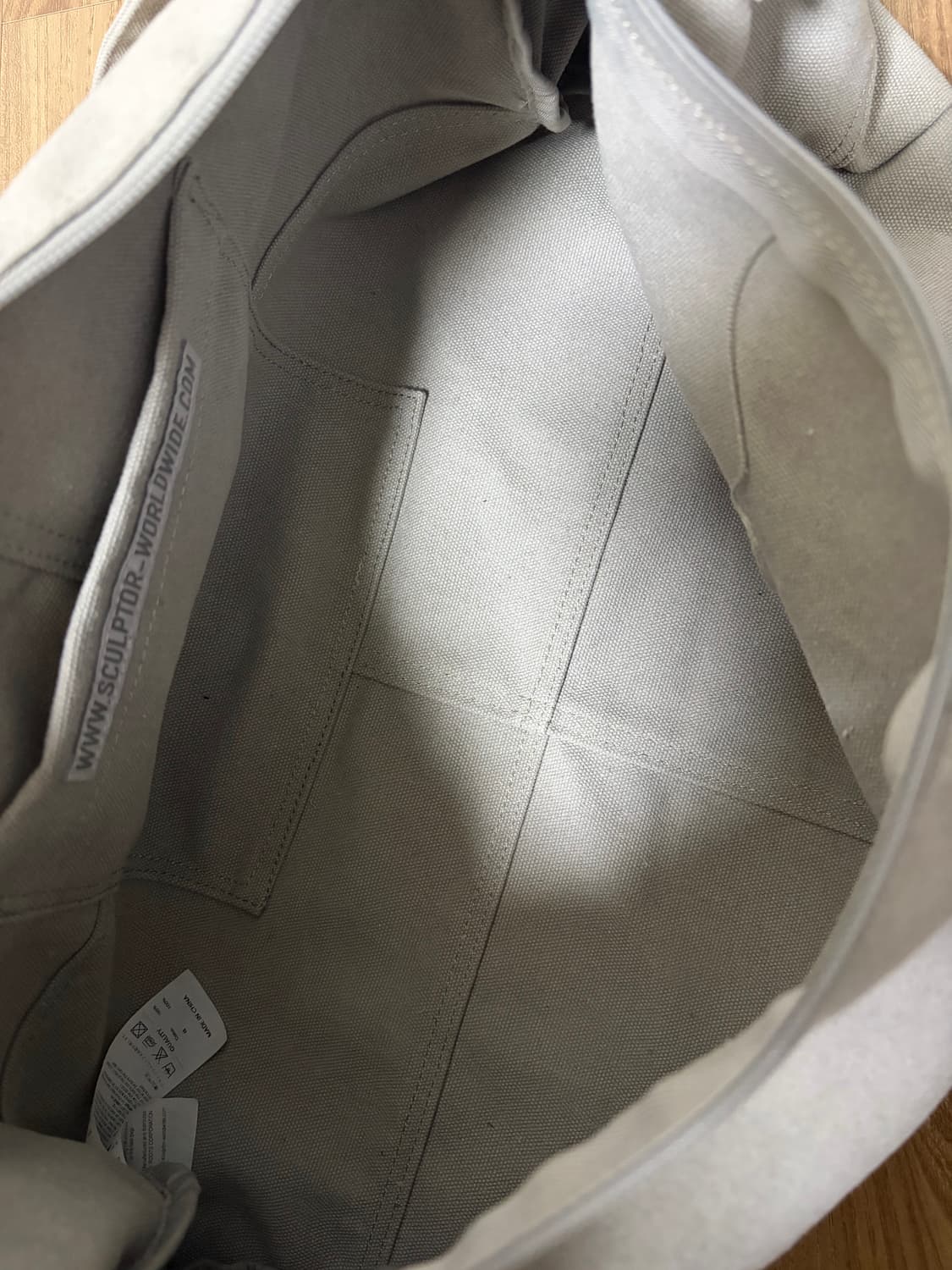 스컬프터 빈티지 캔버스 더플백 상품이미지3