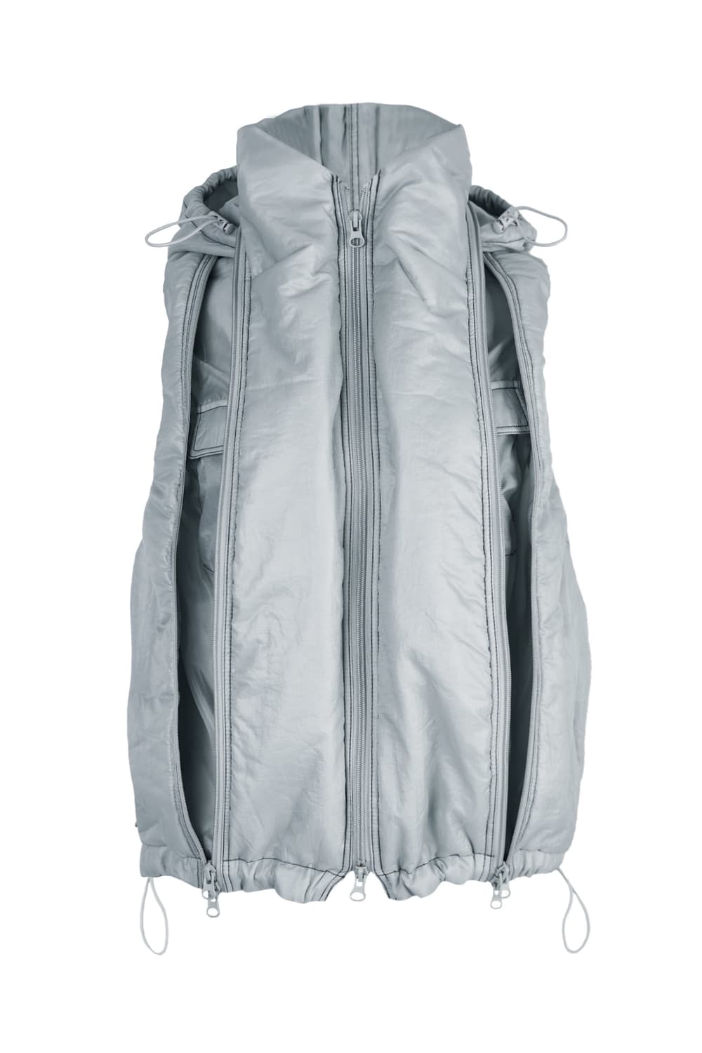 CERRIC_ HIDDEN HOODIE ZIPPER VEST 상품이미지2