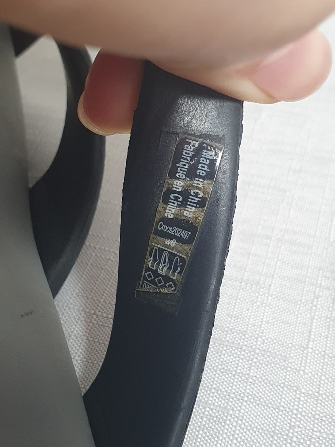 250mm 크록스 멜린 트위스트 샌들 블랙 W8 상품이미지9