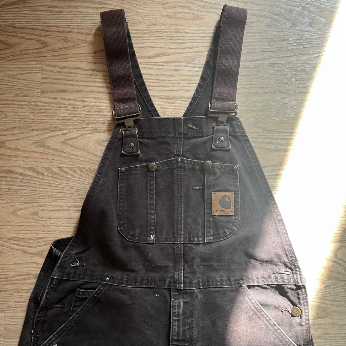 [CARHARTT] 칼하트 다크브라운 오버롤 상품이미지1