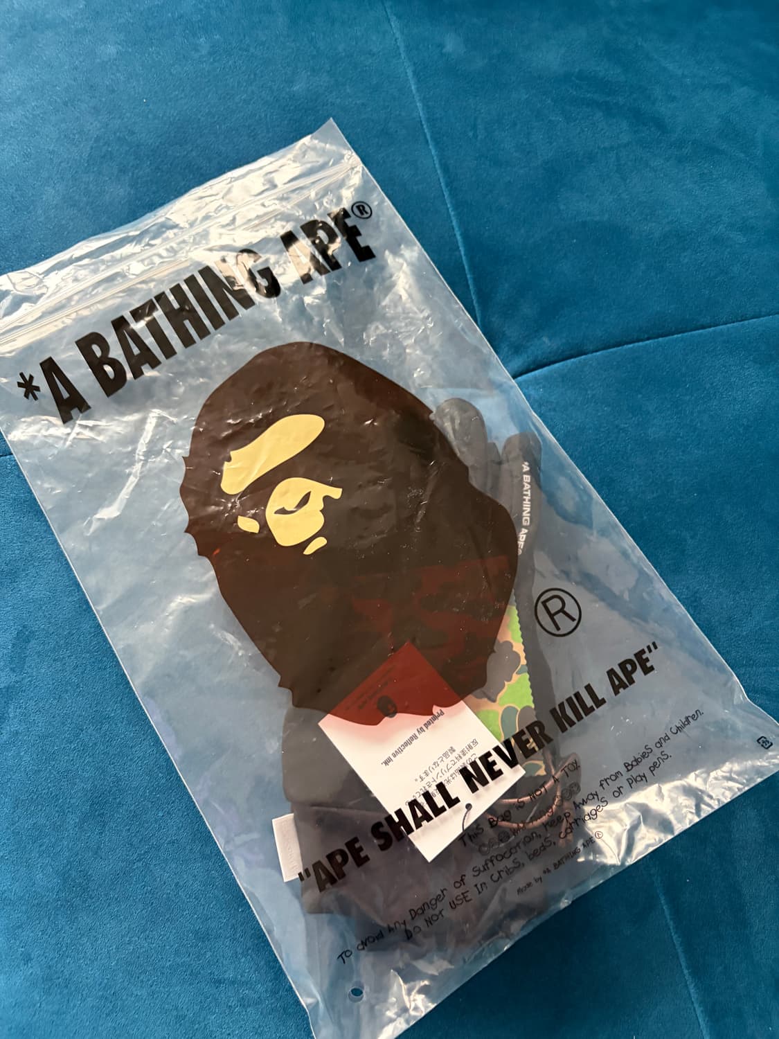 BAPE 베이프 고어택스 장갑M 신품 블랙 상품이미지3