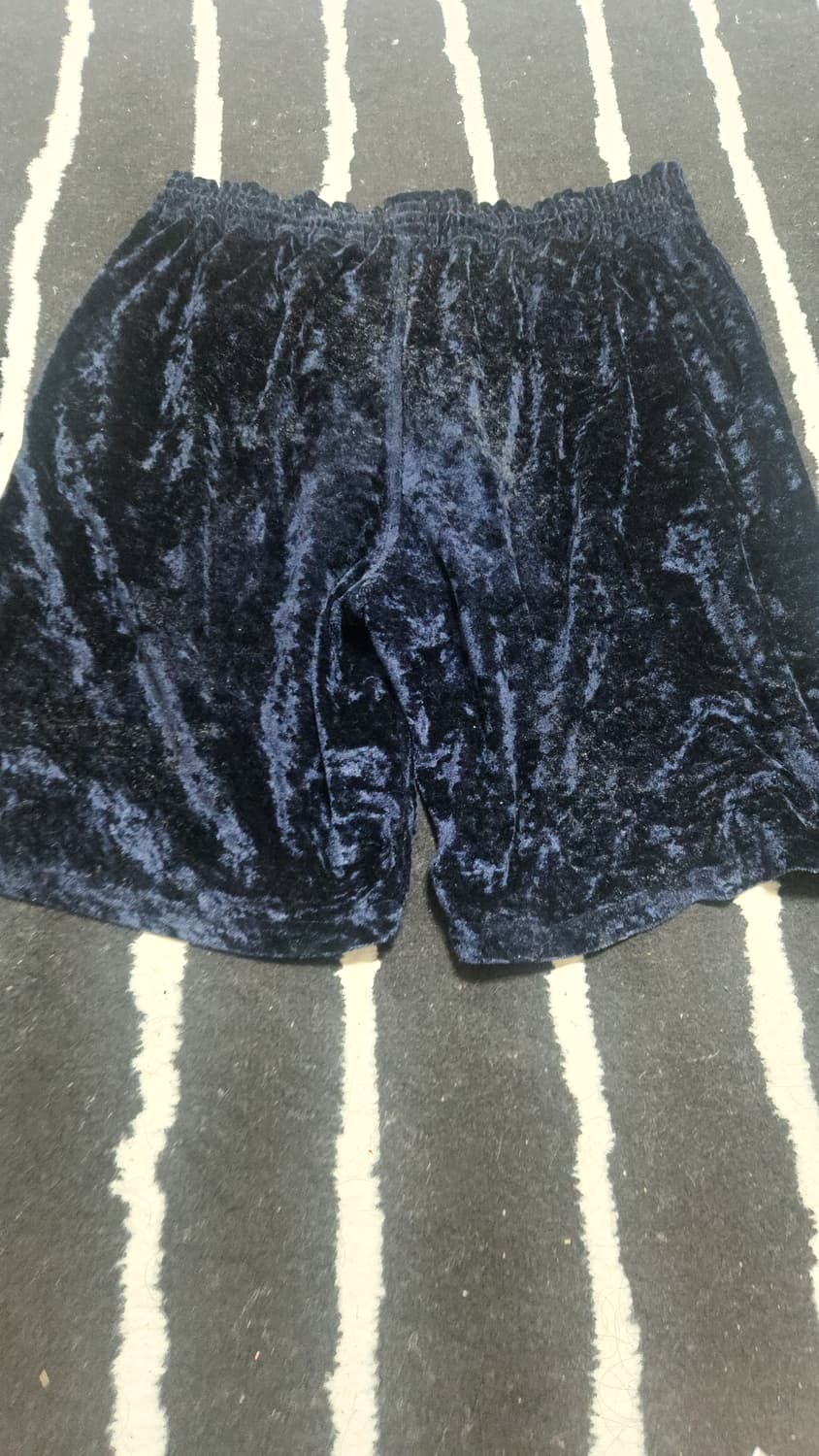 Needles sportswear velvet shorts 상품이미지2