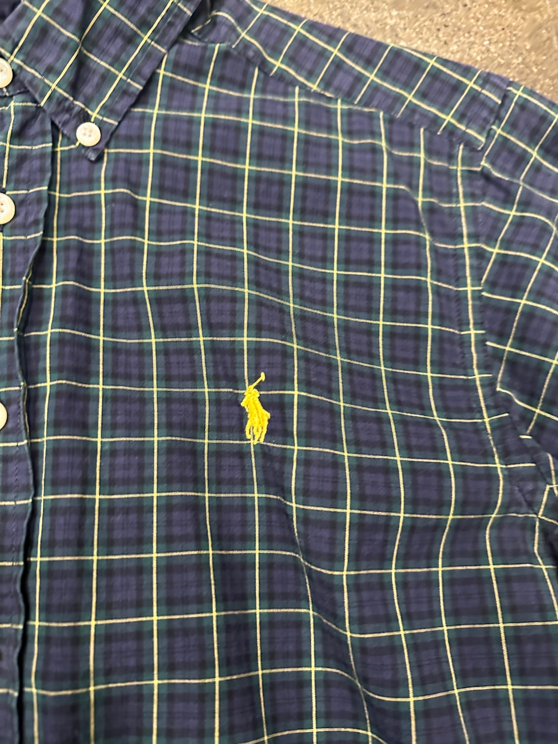 POLO 폴로 랄프로렌 체크셔츠 M 상품이미지3