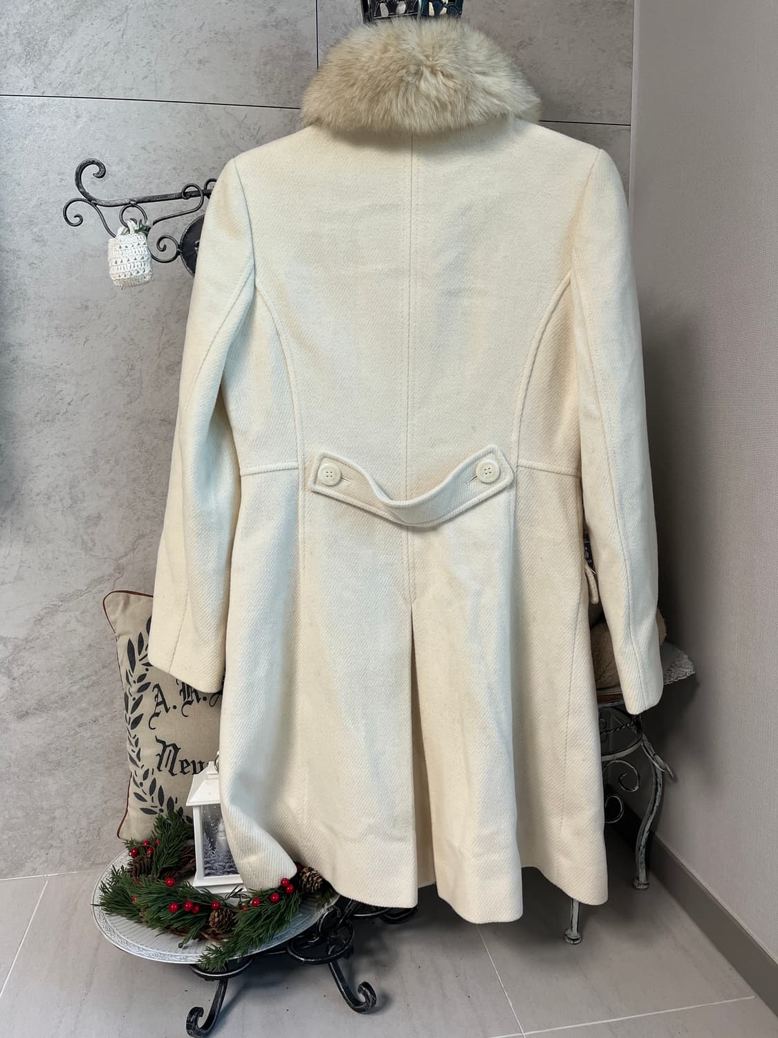 라떼갸루 폭스퍼 코트 상품이미지3