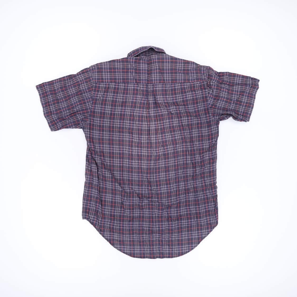 실측확인 빈티지 노바체크 반팔셔츠 0420H1 상품이미지2