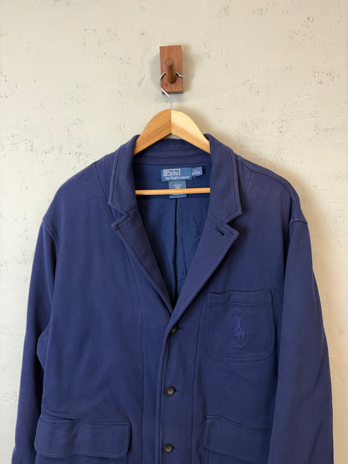 폴로랄프로렌 빈티지 빅포니 네이비 코튼 자켓 상품이미지5