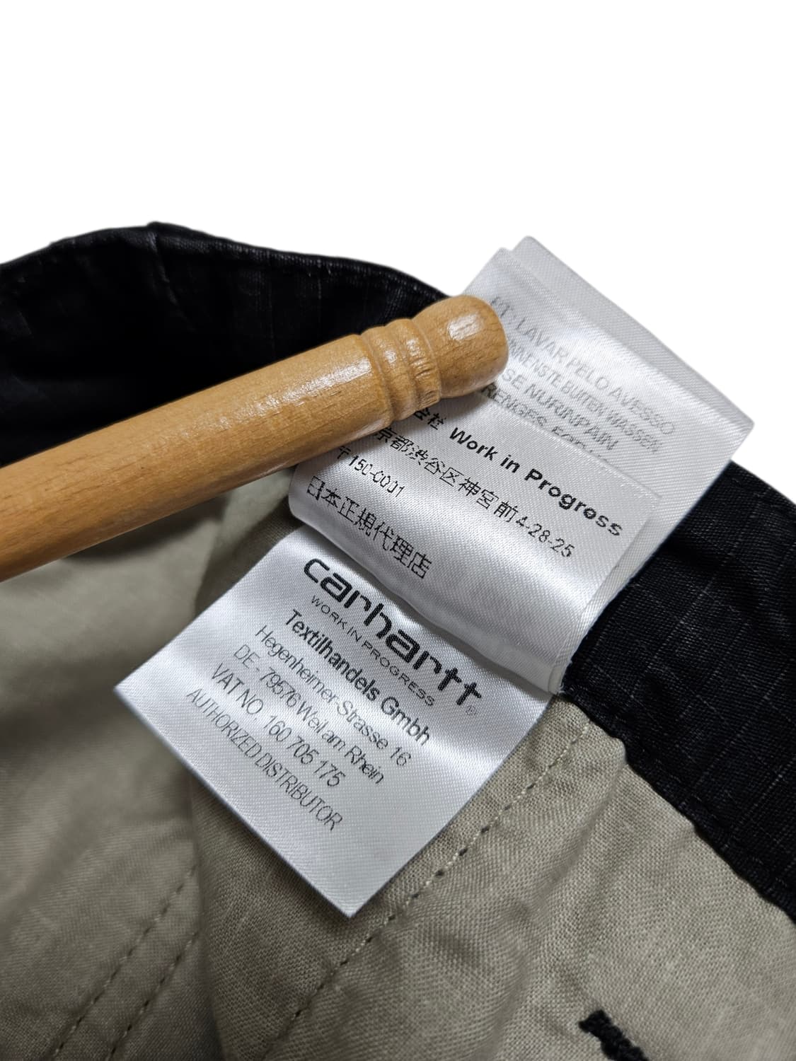 칼하트 립스탑 카고팬츠 블랙 32x32 상품이미지9