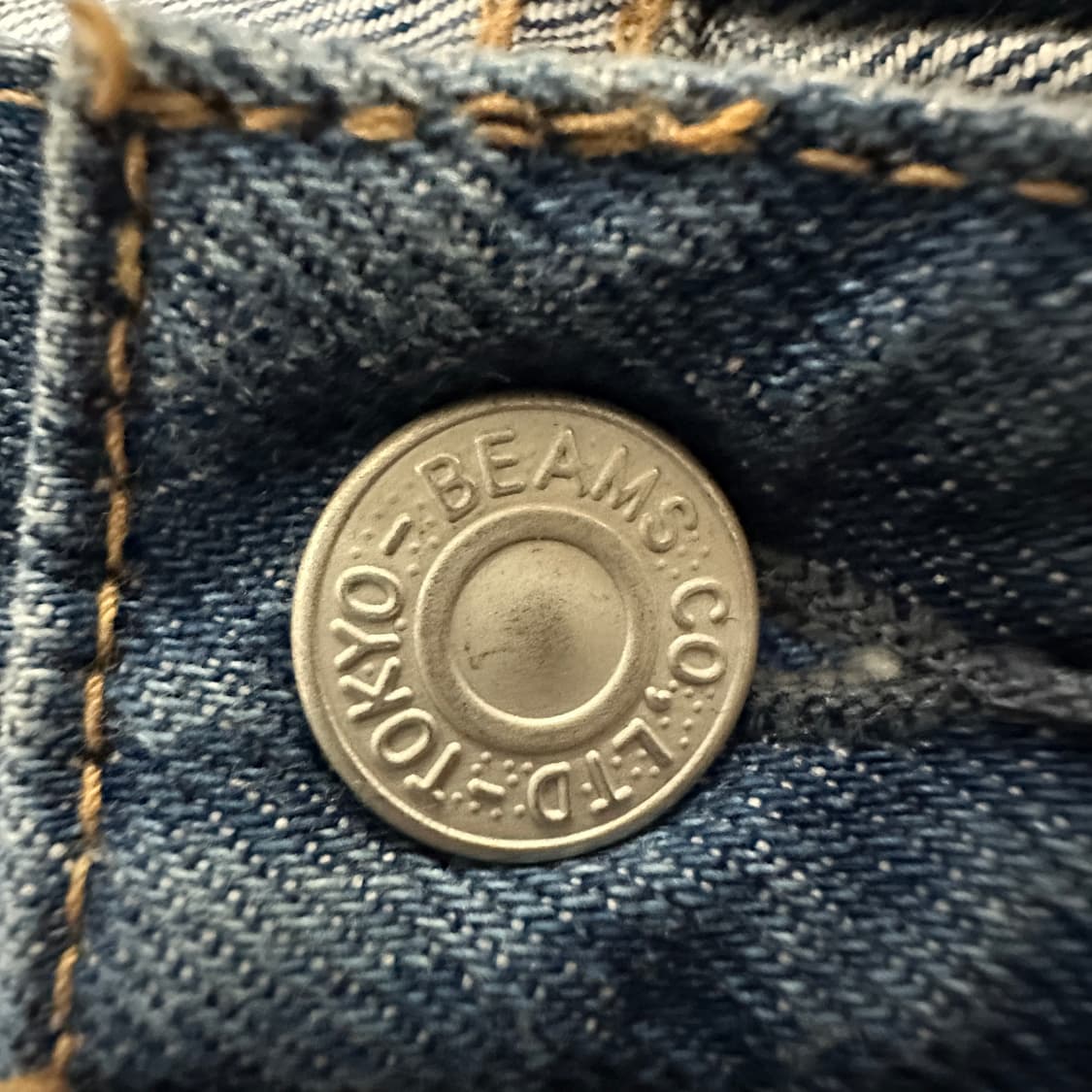 BEAMS wide denim pants 상품이미지3