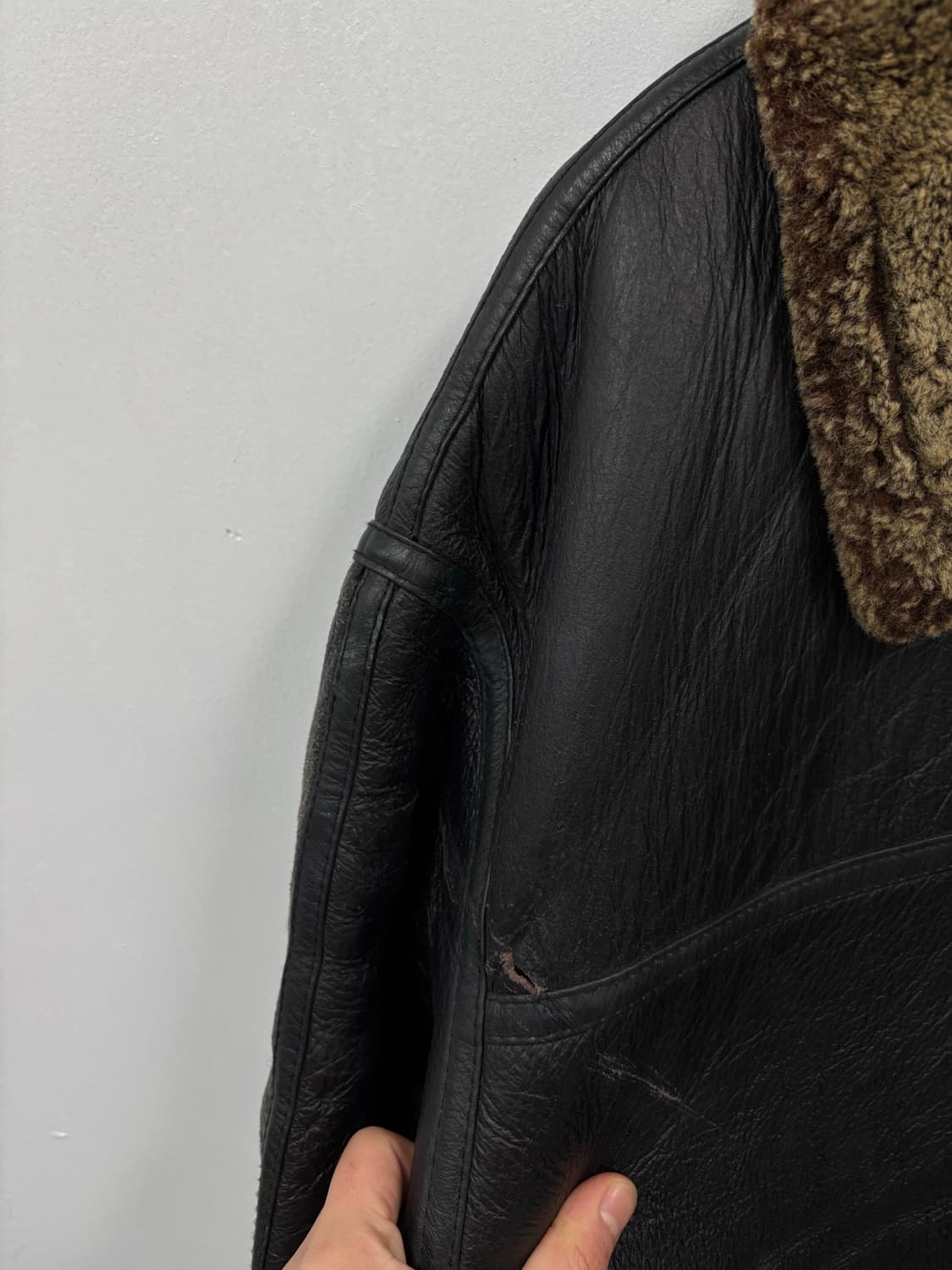 B-3 양가죽 무스탕 상품이미지8