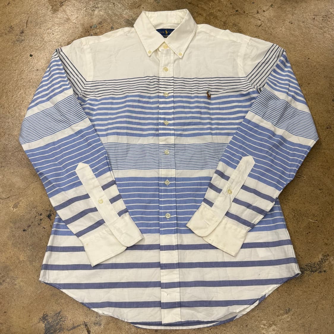 [정품/S] 폴로 랄프로렌 스트라이프 셔츠 b14 상품이미지2