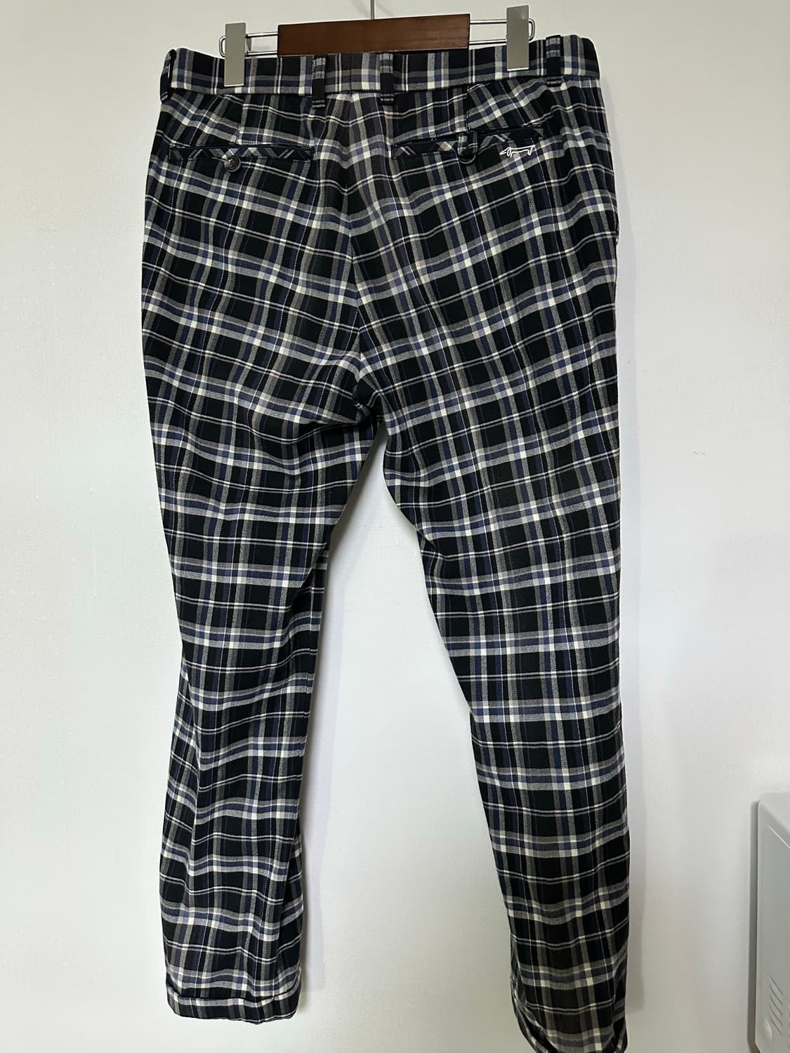 루이까스텔 남성 체크 바지 상품이미지2