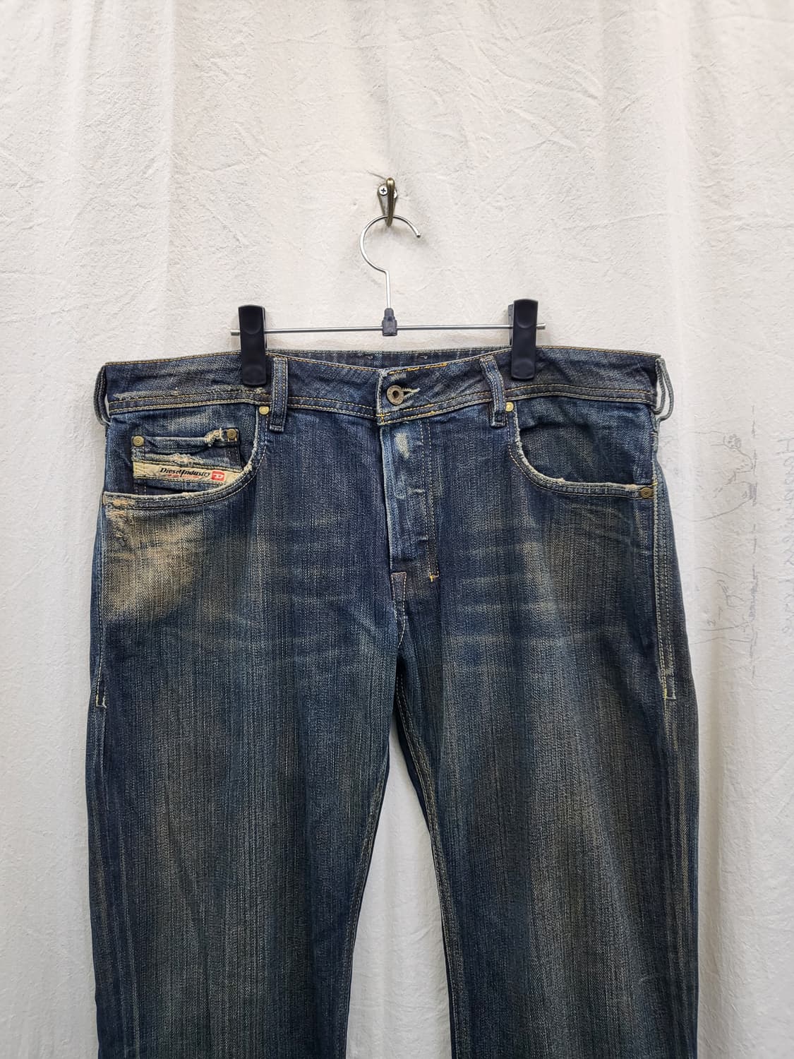 디젤 빈티지 워싱 플레어 데님 상품이미지3