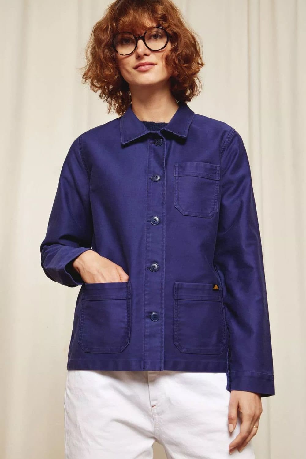 르몽생미셸 몰스킨 프렌치 워크 자켓 상품이미지4