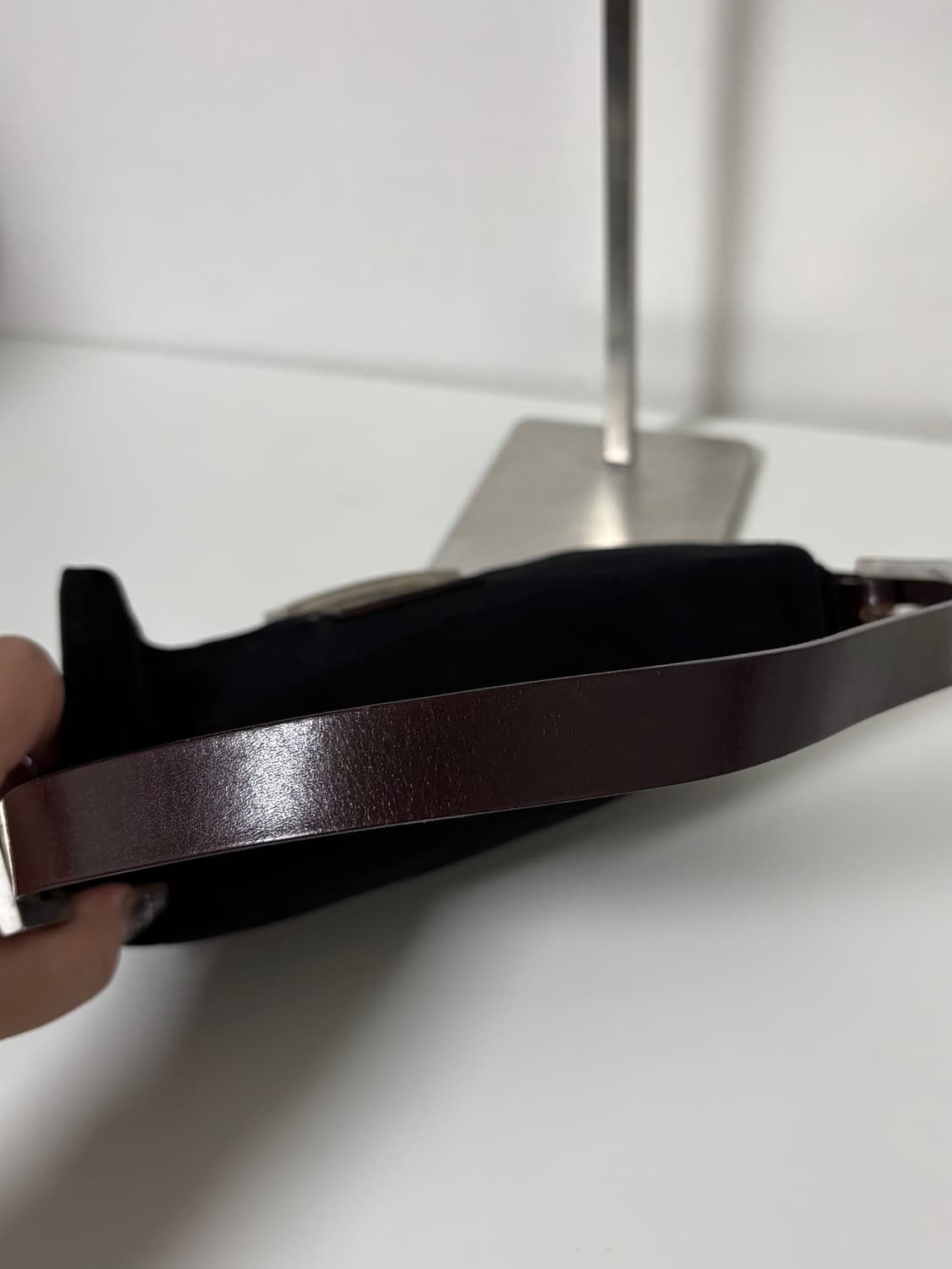 펜디 스웨이드 바게트백 상품이미지7