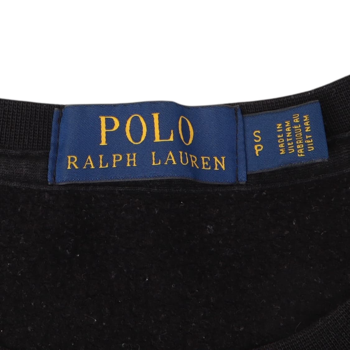 폴로 랄프로렌 블랙 코튼 폴리 스웻셔츠 상품이미지8