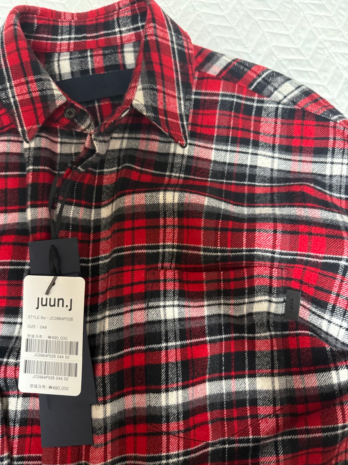 송강 준지 셔츠 44 사이즈 상품이미지2