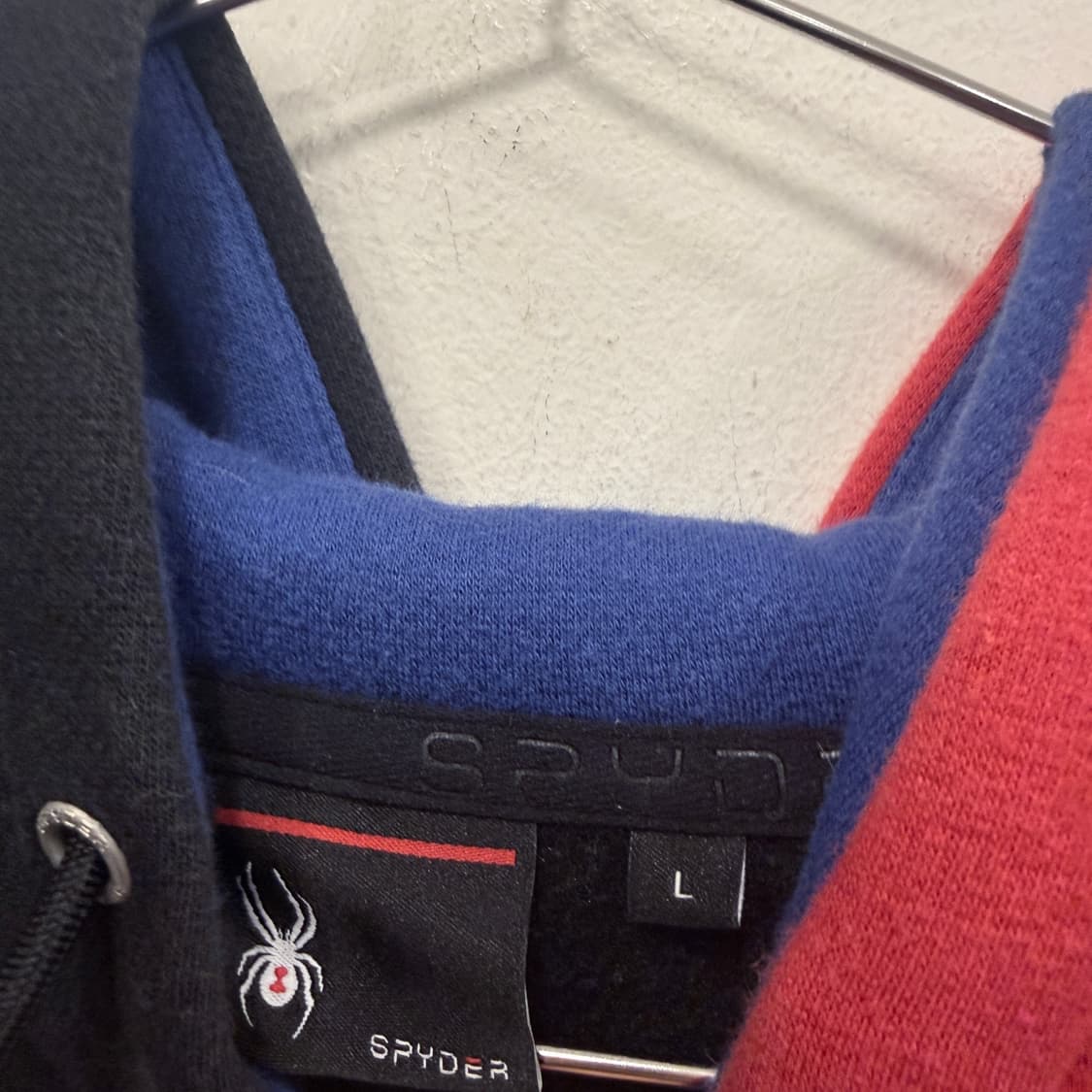 스파이더 멀티컬러 포켓 후드티 상품이미지3