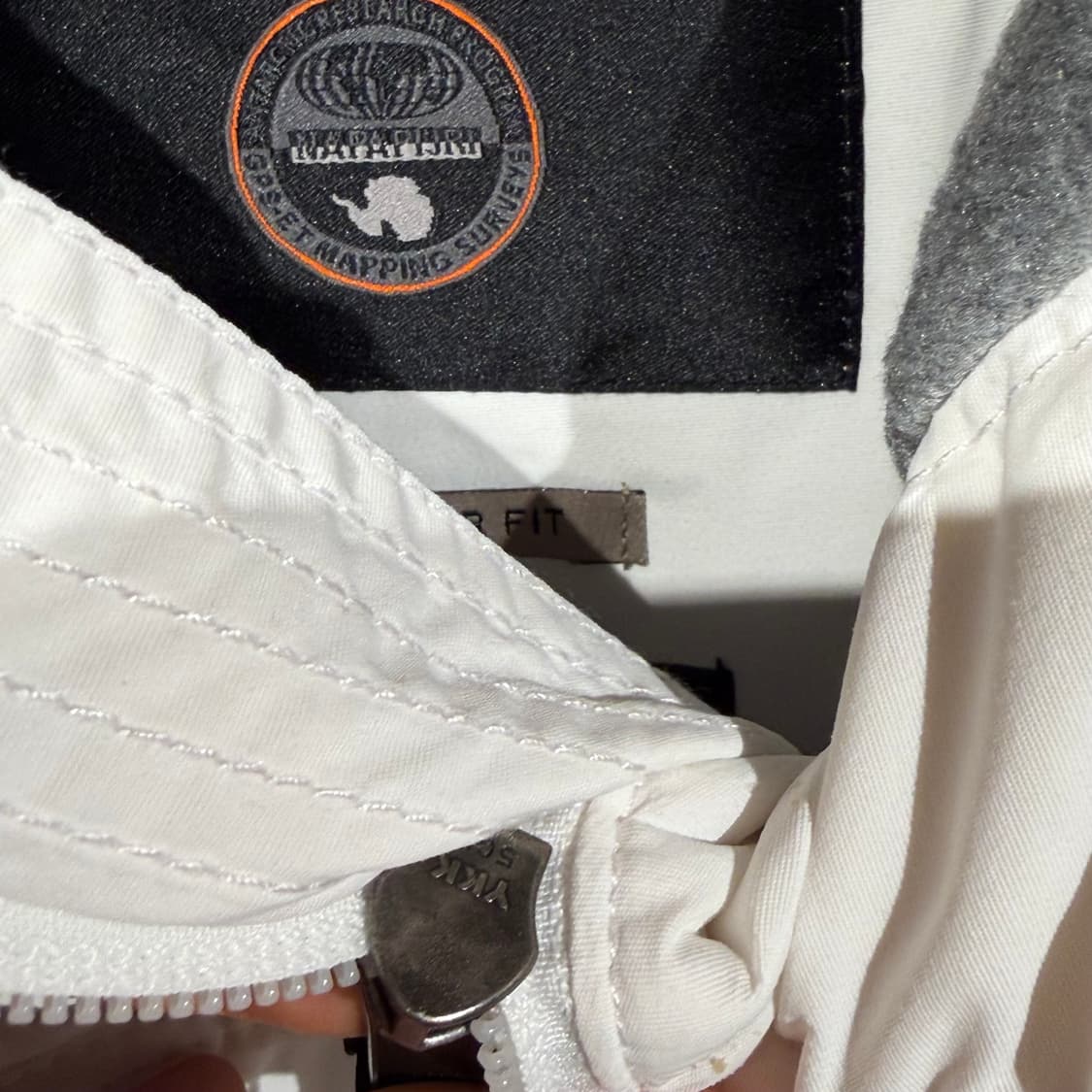 미사용)나파피리 화이트 스키 아노락 점퍼 XL 상품이미지5