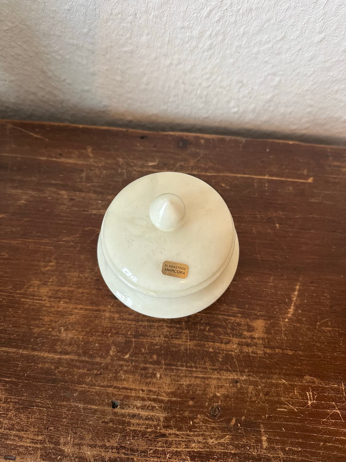 독일)빈티지 알라바스터 항아리 상품이미지2