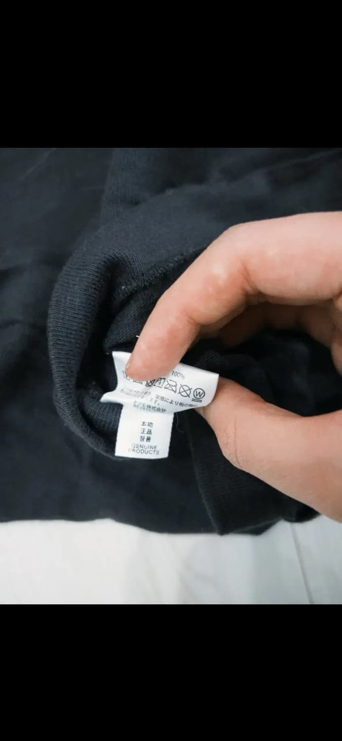 휴먼메이드 포켓 티셔츠 블랙 xxl 사이즈 입니다 상품이미지3