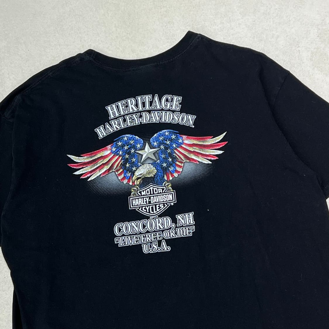 할리데이비슨 프린팅반팔티 s09938 상품이미지4