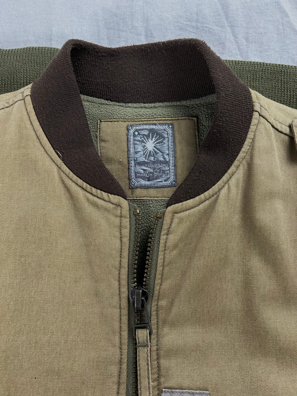 MIHARA YASUHIRO  하이브리드 봄버 자켓 상품이미지6