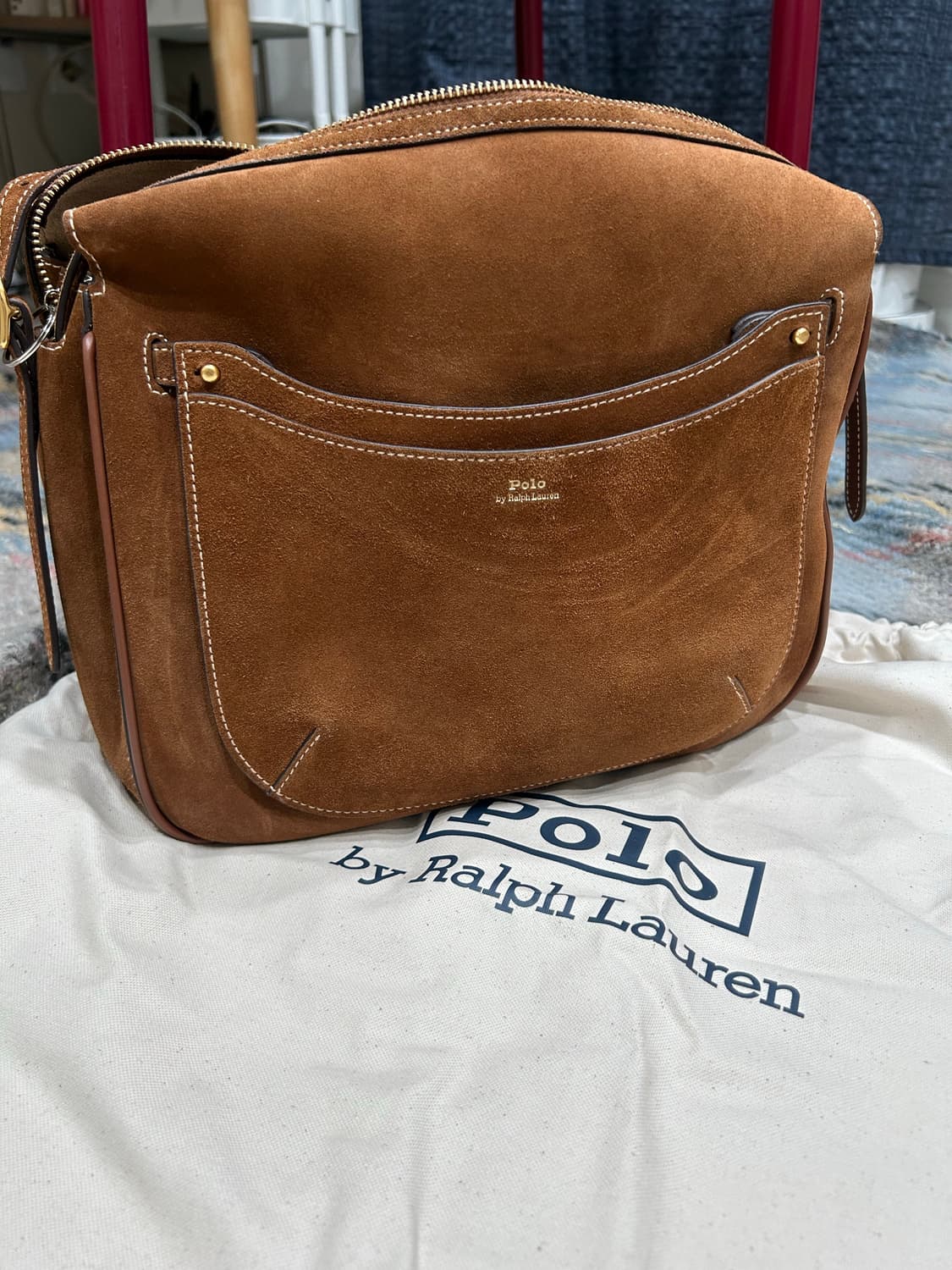 폴로 랄프로렌 ID 스웨이드백 상품이미지3