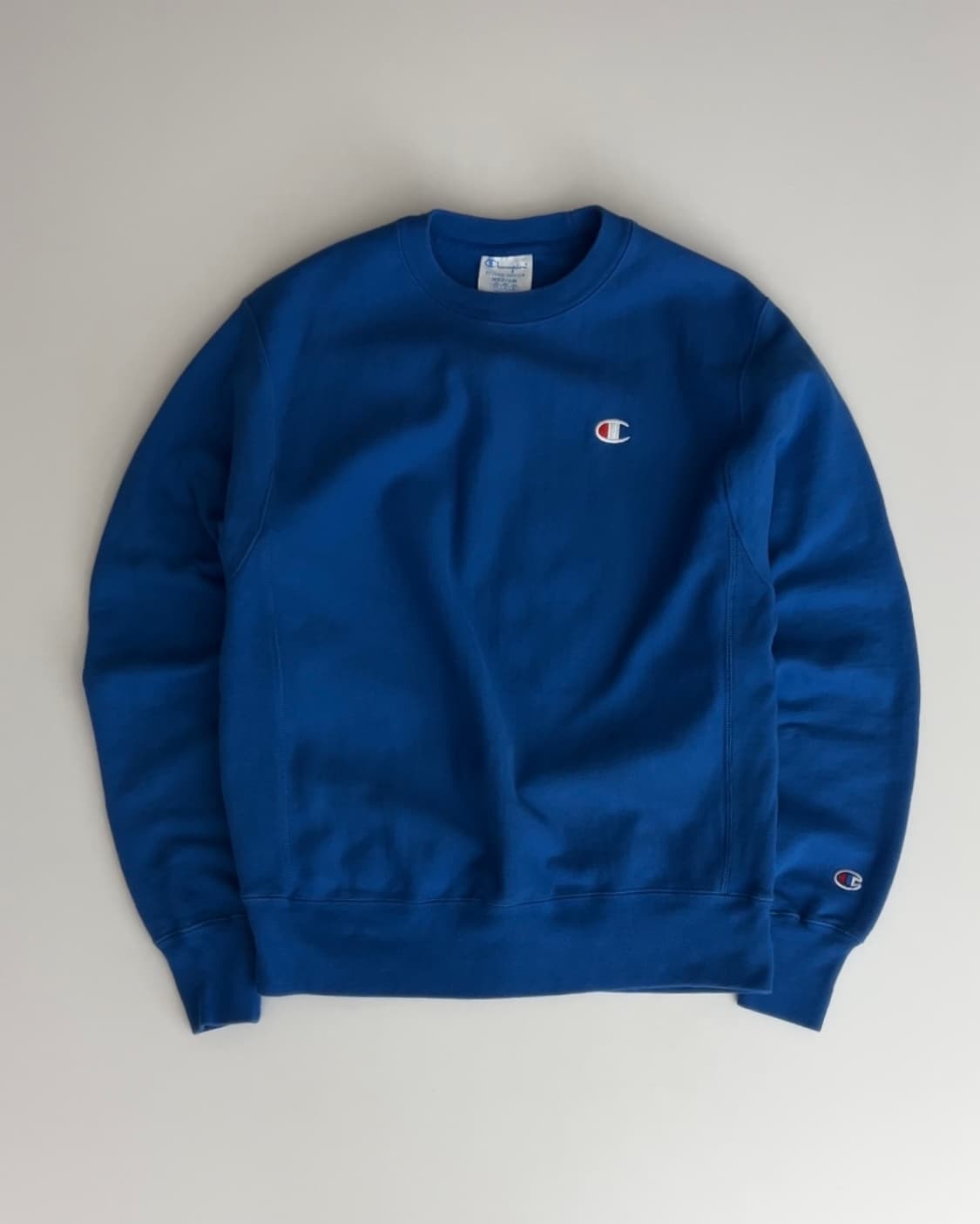 챔피온 블루 리버스위브 스웻셔츠 M 상품이미지1
