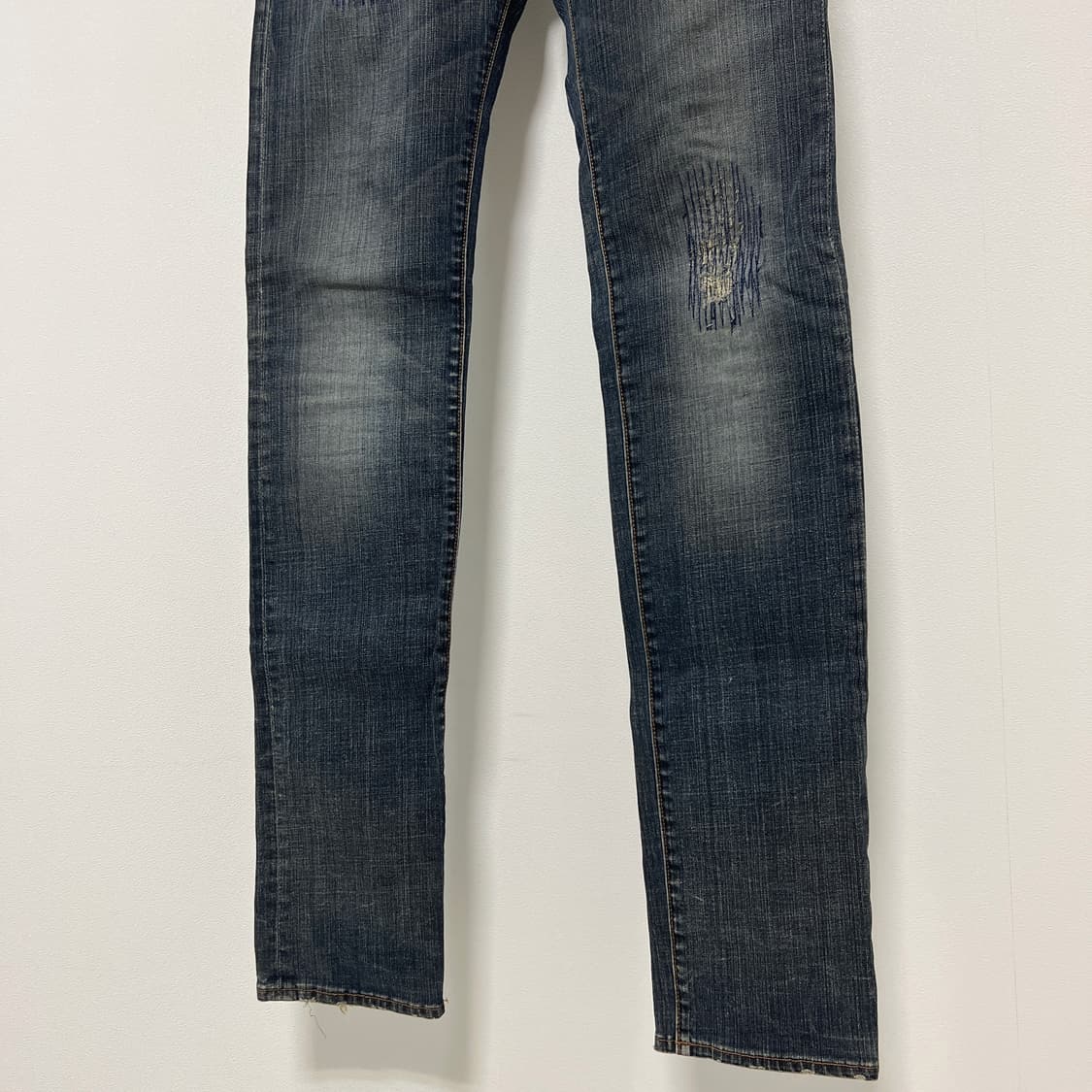 디올옴므 08AW 커스텀 제이크 진 17.5bas 상품이미지4