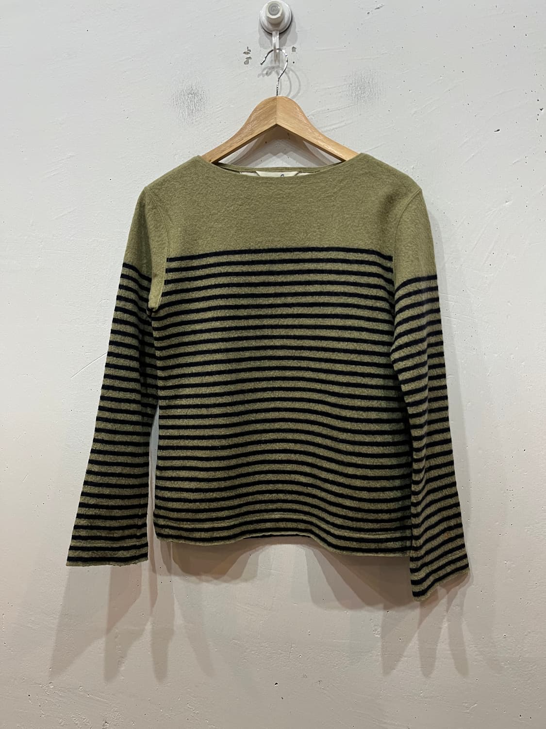 45rpm 스트라이프 울 니트 우먼즈Made in JAPAN 상품이미지1