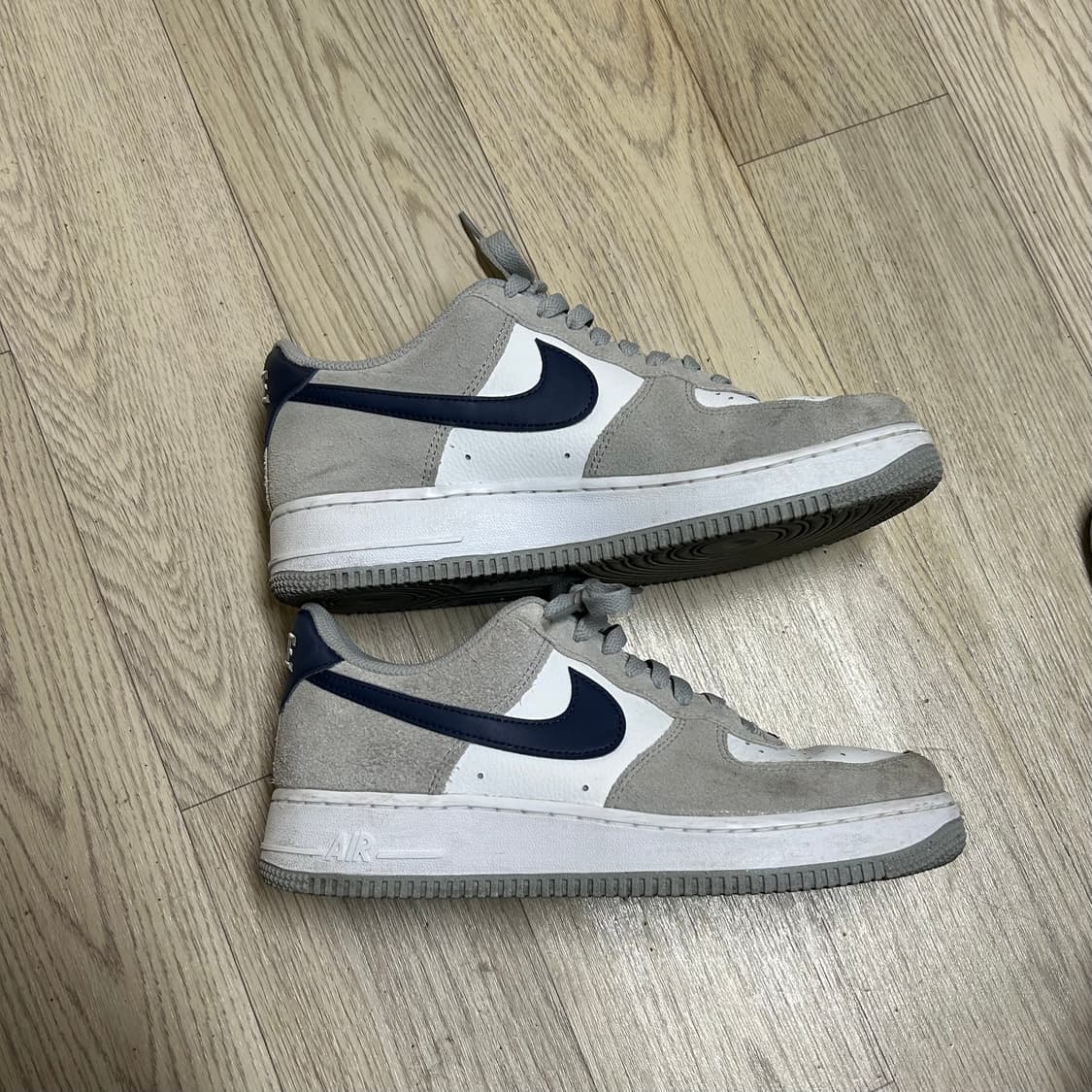 에어포스 라이트 스모크 그레이 미드나잇 네이비 260 상품이미지5