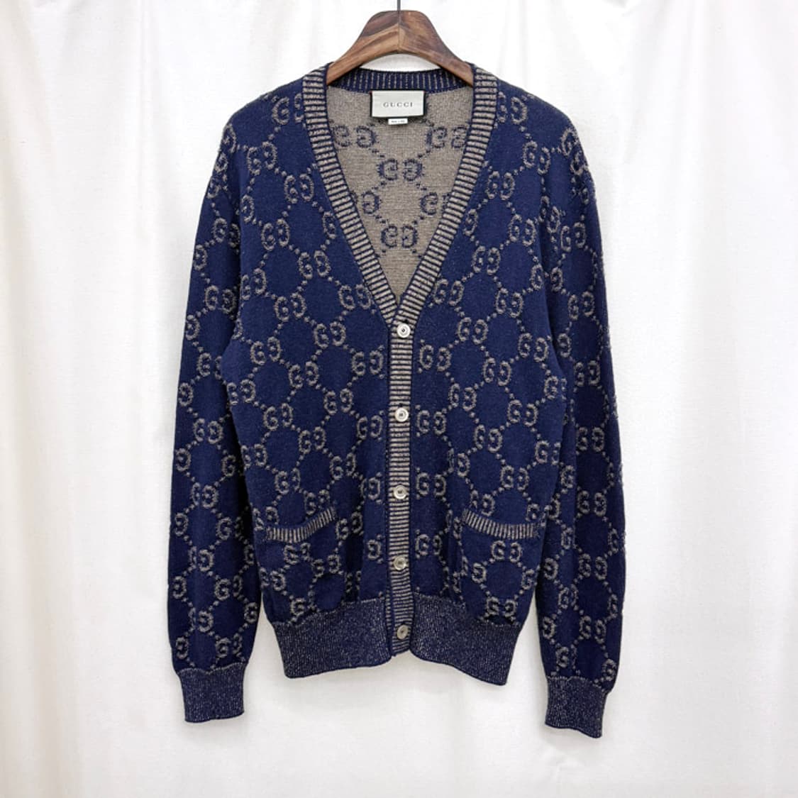 구찌 GG 코튼 자카드 가디건 상품이미지3