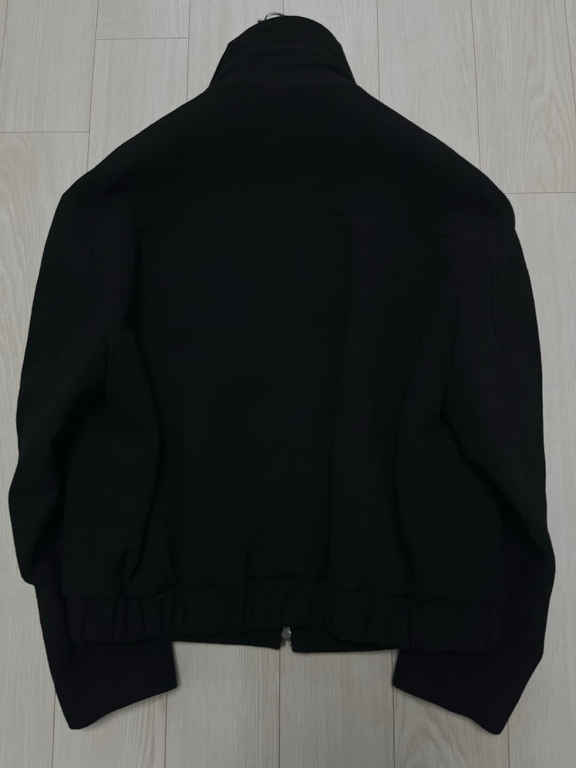 2)르마드 울 더블 포켓 하이넥 자켓 블랙 상품이미지4