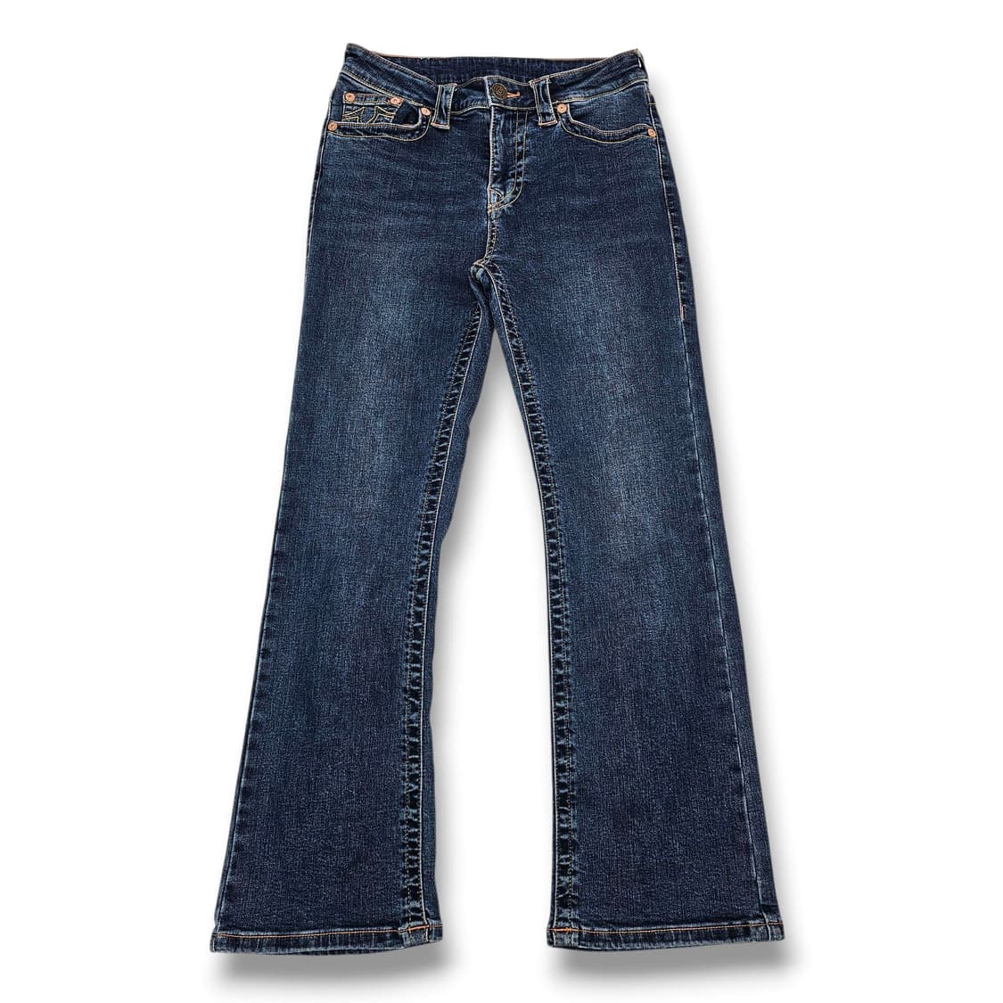 25 True Religion 트루릴리전 USA 플랩 플레어 진 상품이미지5