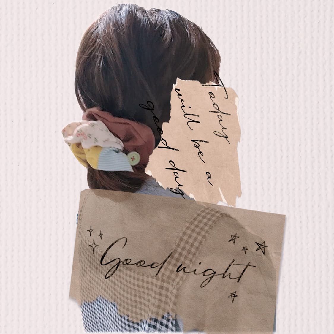 핸드메이드 모리걸 패치워크 스크런치 * 패치슈슈 상품이미지7