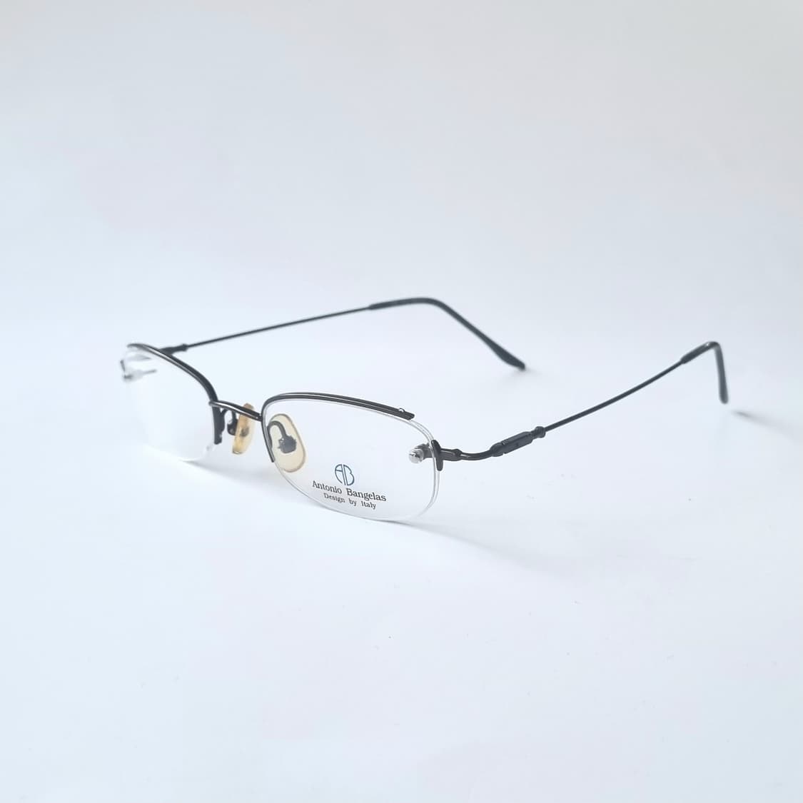 데드스탁 무테 느낌의 라운드사각 반무테 안경테  141 상품이미지4