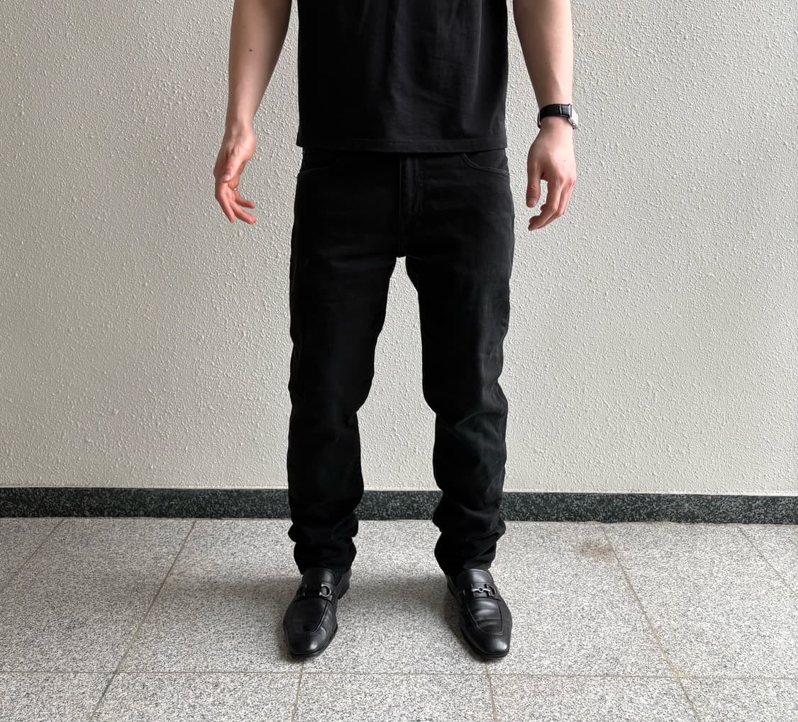 리바이스 프리미엄 511 블랙 데님 팬츠 상품이미지2