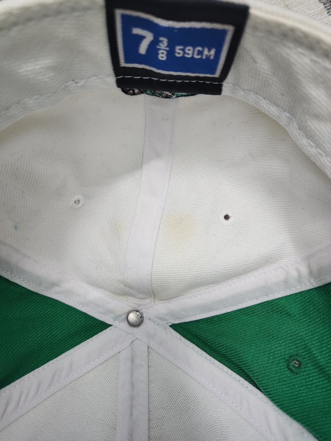 8-90s 뉴에라 보스턴 셀틱스 볼캡 그린/화이트 59호 상품이미지4