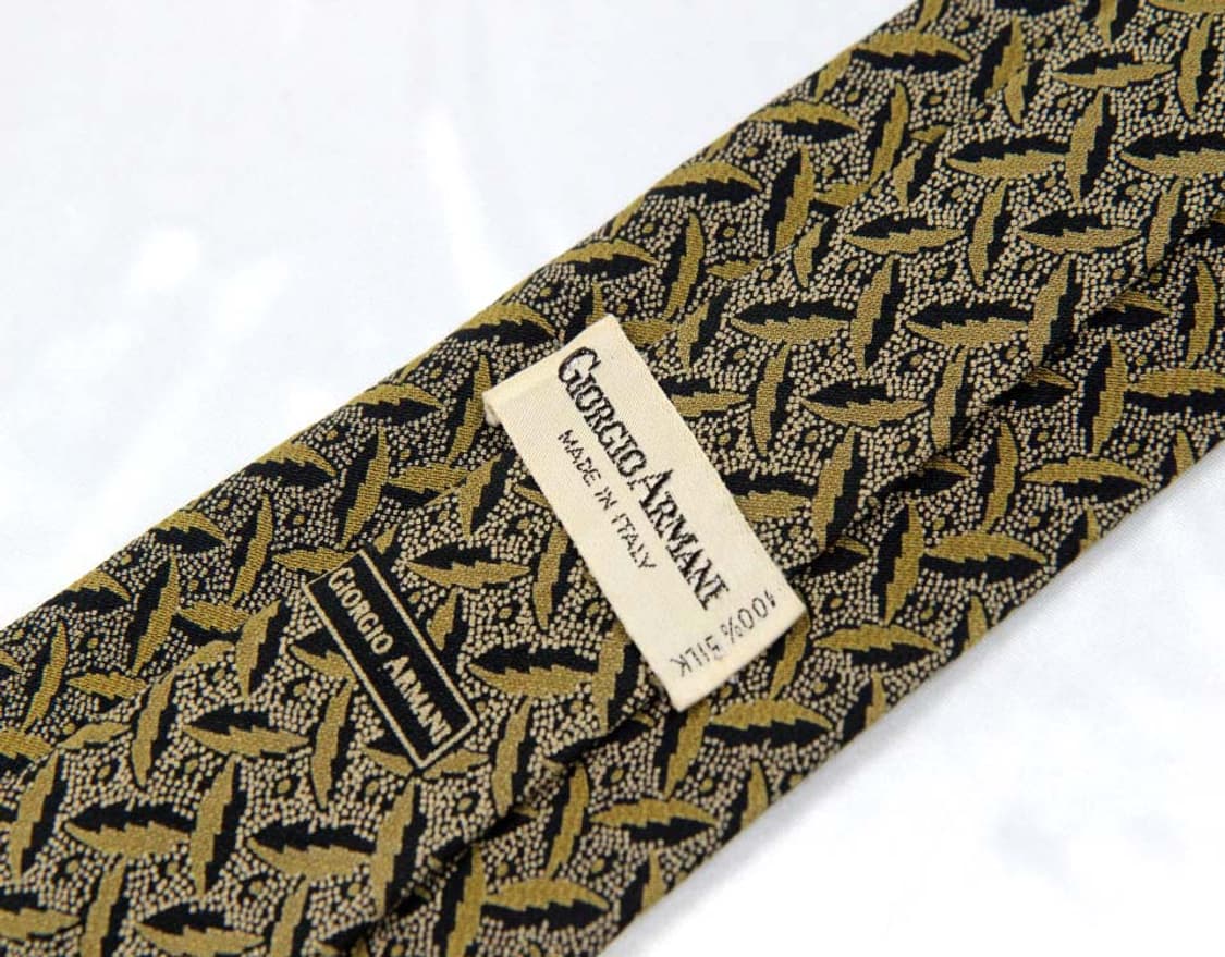 알마니 8.7cm A+등급 남자 명품 넥타이 상품이미지3