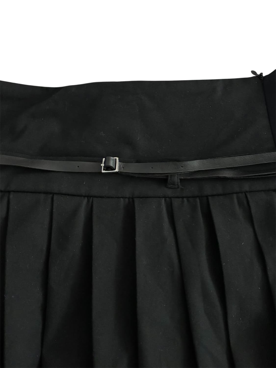 zara 자라 벨트 플리츠 미니 스커트 치마 블랙 빈티지 상품이미지2