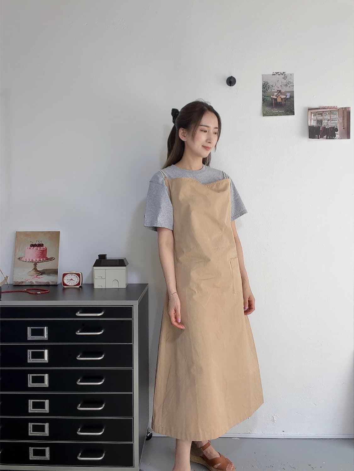 [M] Keds 케즈 스트링 슬립 원피스 상품이미지1