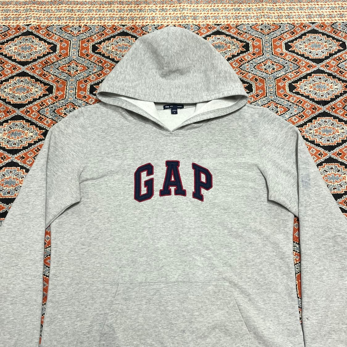 갭 스펠로고 그레이 후드티셔츠 여성M 상품이미지2
