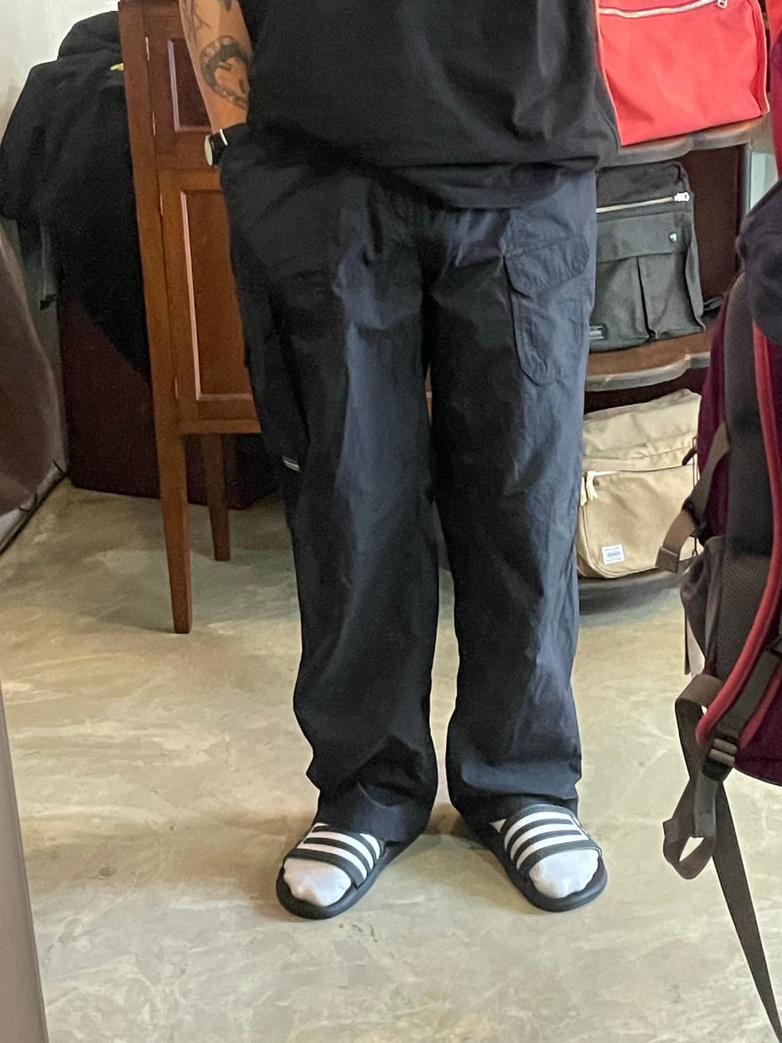 디스이즈네버댓 나일론 카고 팬츠 L 상품이미지6