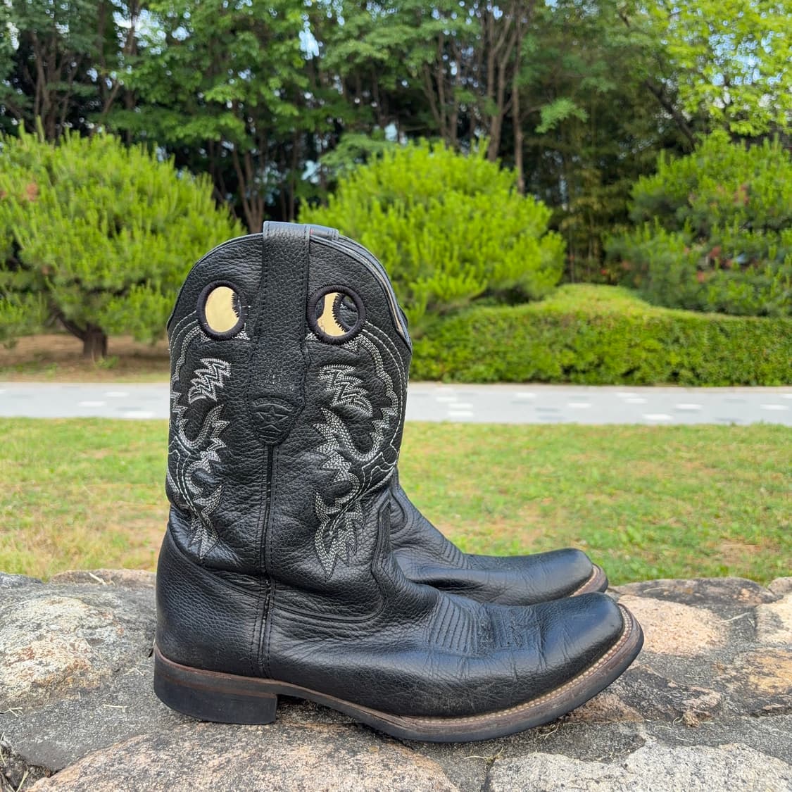 로스 알토스 부츠 Los Altos Boots 블랙 웨스턴 부츠 상품이미지3