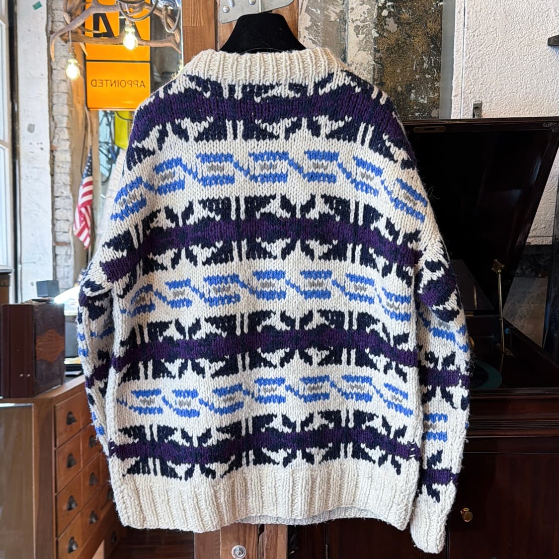 Silk Road 핸드메이드 빈티지 스웨터 상품이미지4