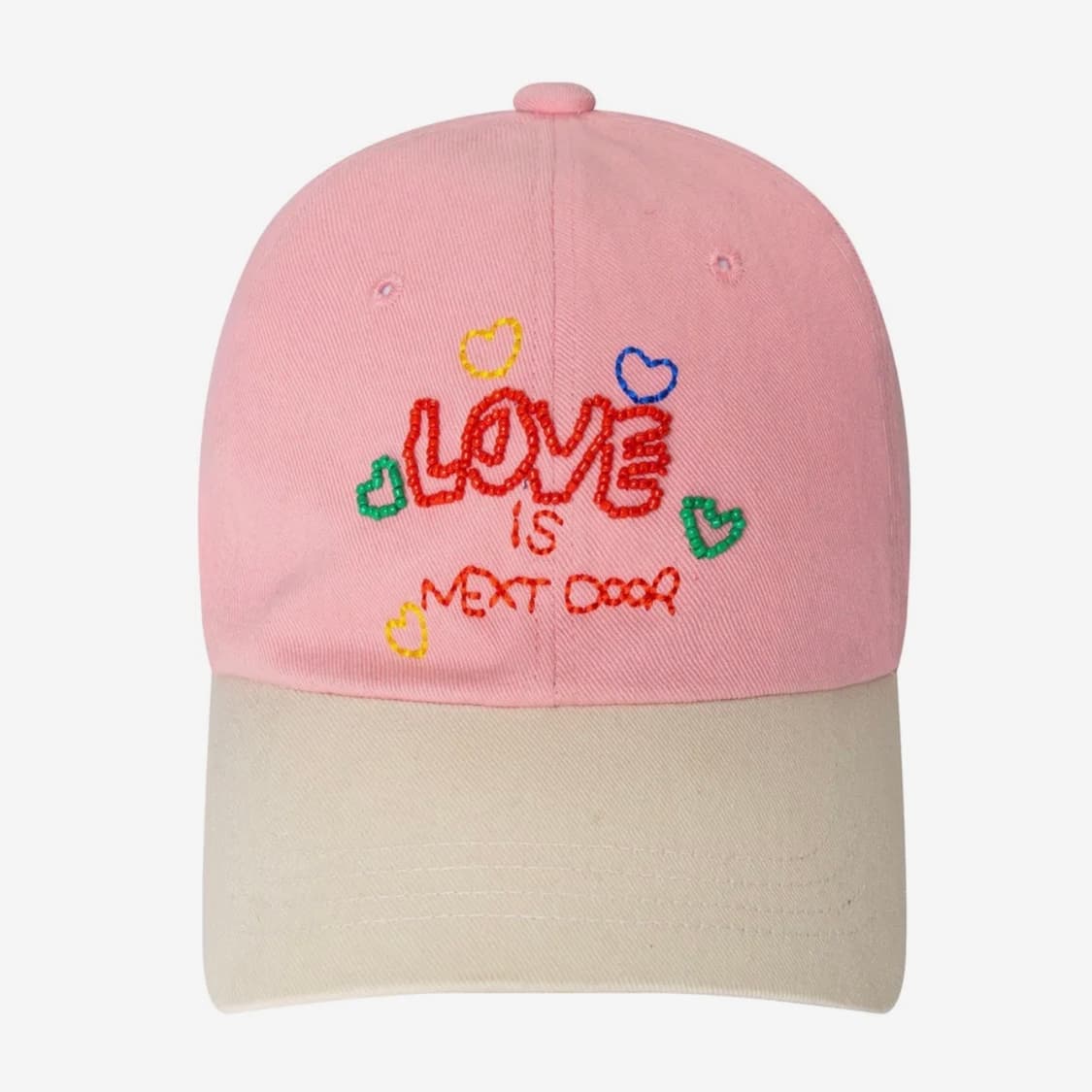 DAISY LOVE IS NEXT DOOR 볼캡 핑크 상품이미지1