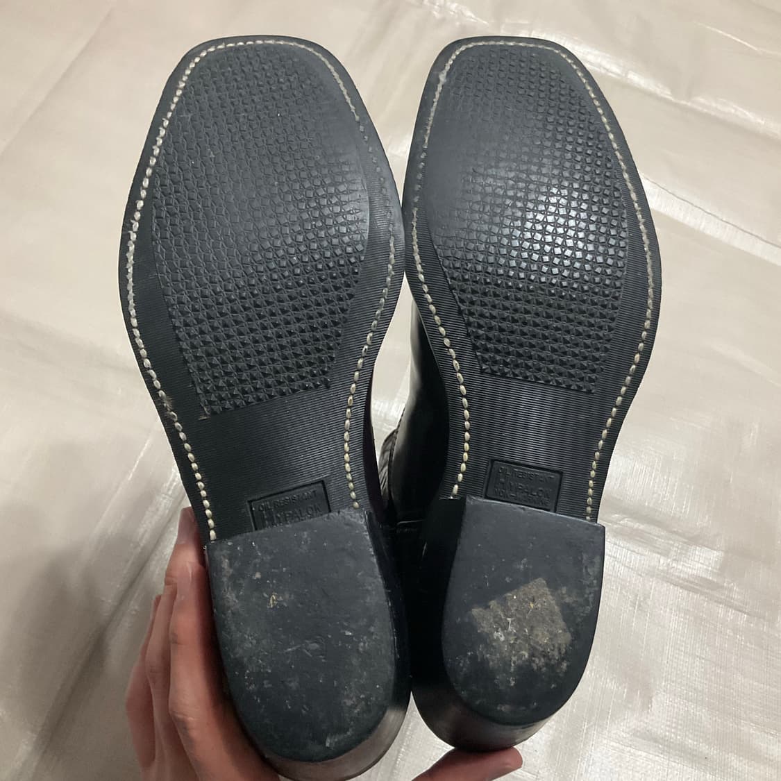 빈티지 웨스턴 부츠 버건디 275 상품이미지8