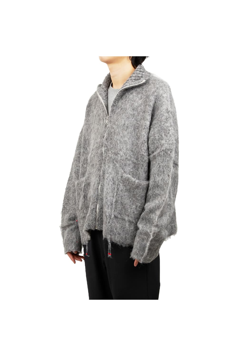 FACCIES Shaggy Drivers Knit Jacket 상품이미지3